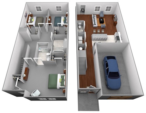 3 Bedroom Townhome Bentonville